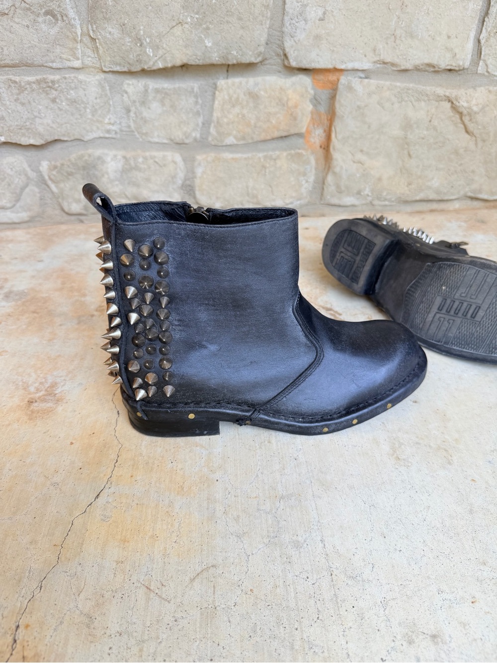 Jeffrey Campbell 9 Like new studded boots